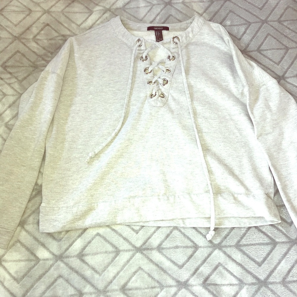 Crop sweater